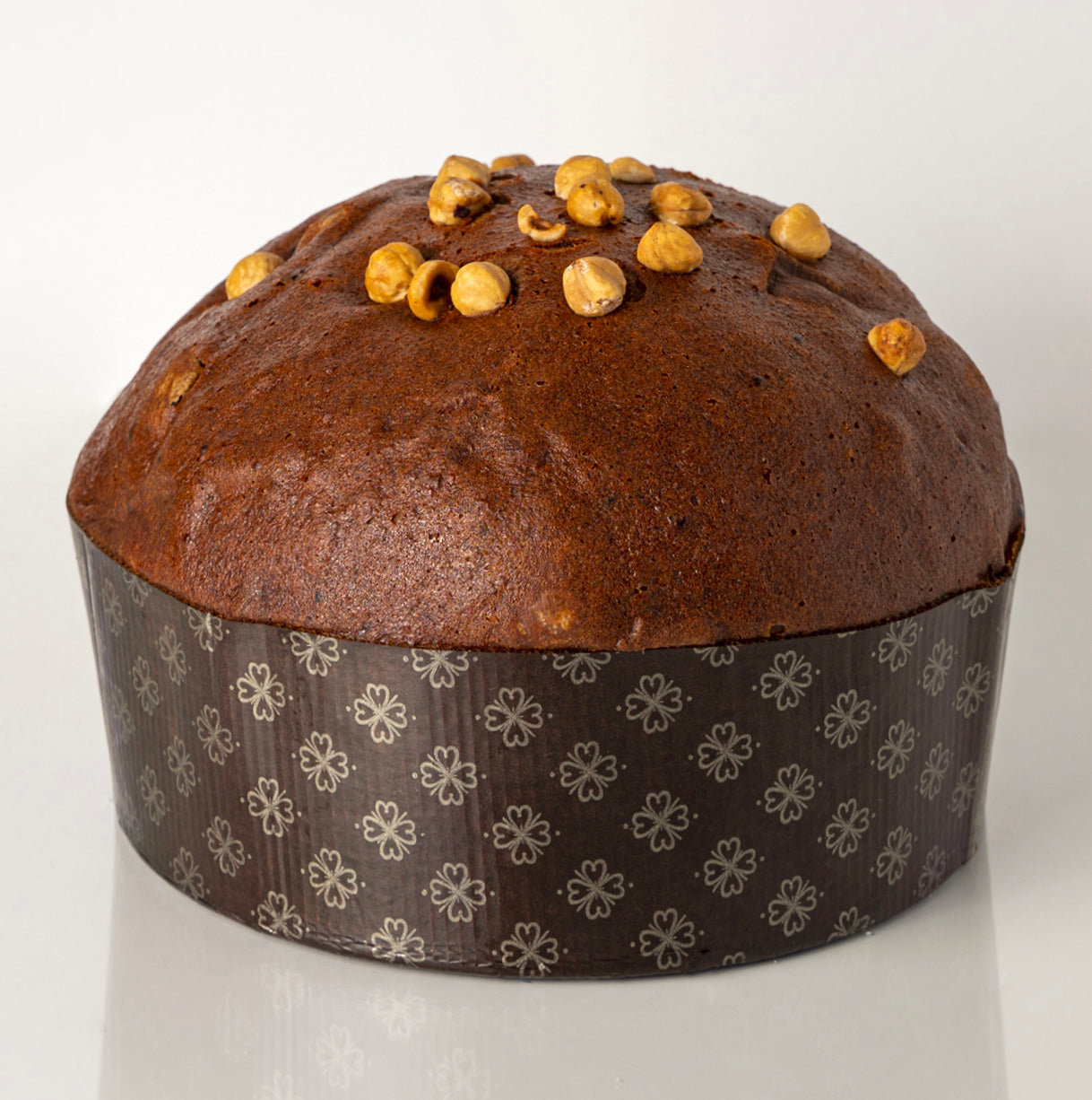 PANETTONE GIANDUIA CON CREMA SPALMABILE IN SAC À POCHE ALLA GIANDUIA